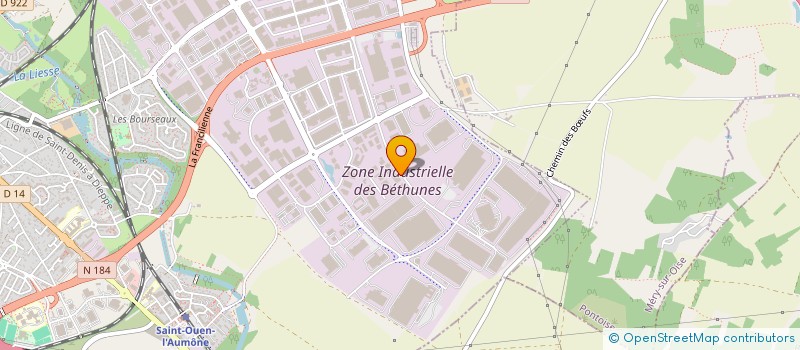 localisation de l'entreprise M.C. HOLDING à SAINT-OUEN-L'AUMONE