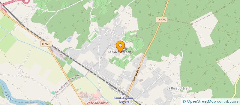 localisation de l'entreprise M&C HOLDINGS  SAINT ROMAIN SUR CHER