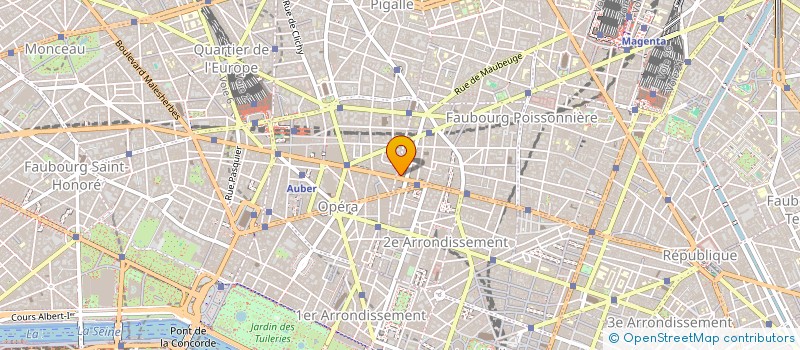 localisation de l'entreprise M & C HOTELS FRANCE SAS  PARIS