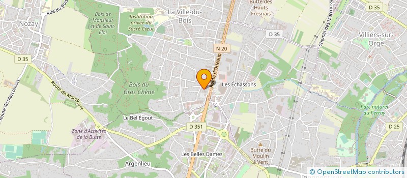 localisation de l'entreprise M.C.I.D à LA VILLE-DU-BOIS
