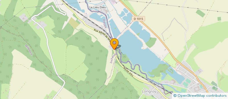 localisation de l'entreprise M.C.I.K.  INCHEVILLE