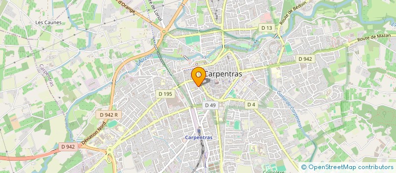 localisation de l'entreprise M.C.I.M  CARPENTRAS