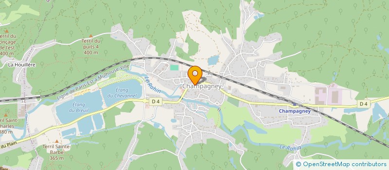 localisation de l'entreprise M.C.I.S.  BELFAHY