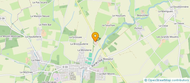 localisation de l'entreprise M C I S  SAFFRE