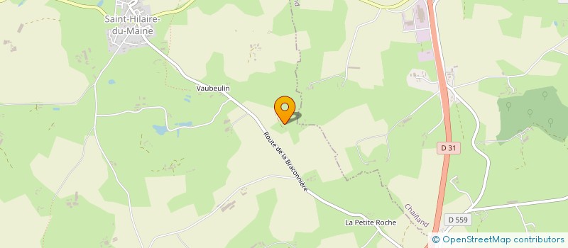 localisation de l'entreprise M.C IMMO  SAINT-HILAIRE-DU-MAINE