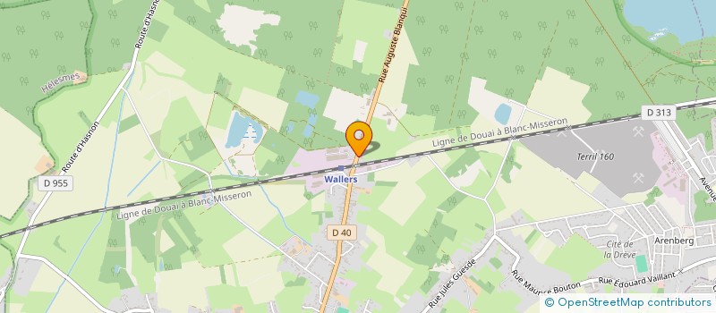 localisation de l'entreprise M&C IMMOBILIER à WALLERS