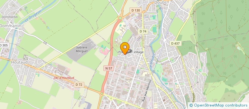 localisation de l'entreprise M&C INVEST  PONTARLIER