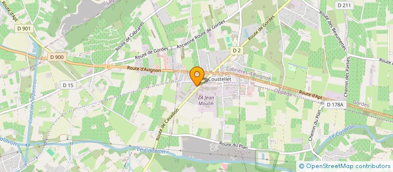 localisation de l'entreprise M.C.J.  ARCACHON