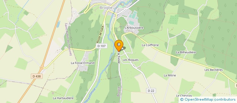 localisation de l'entreprise M.C LA MAISON DU MACARON à BROGLIE