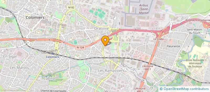 localisation de l'entreprise M.C LOGITRANSPORT à TOULOUSE