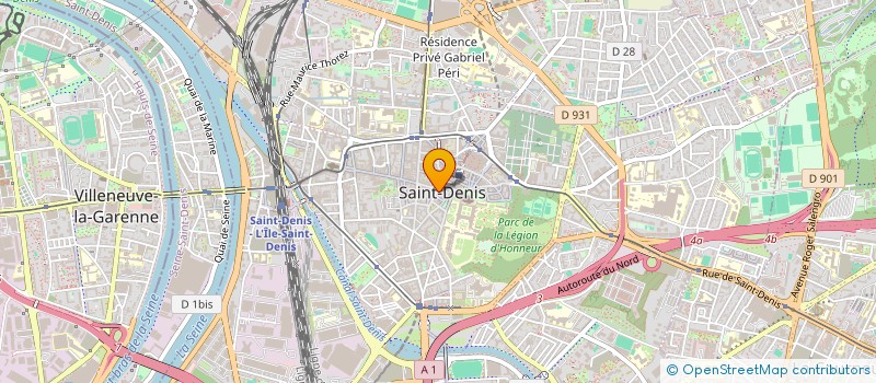 localisation de l'entreprise M.C.M  SAINT-DENIS