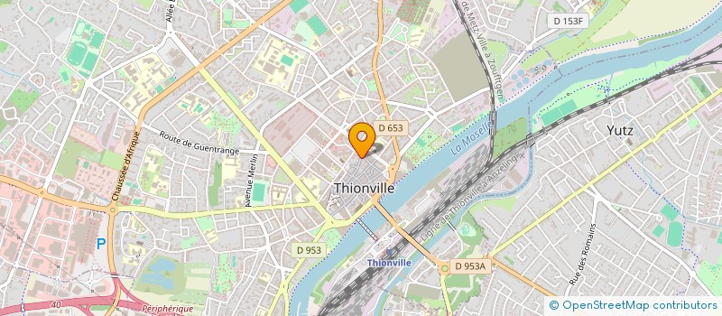 localisation de l'entreprise M.C.M. à THIONVILLE