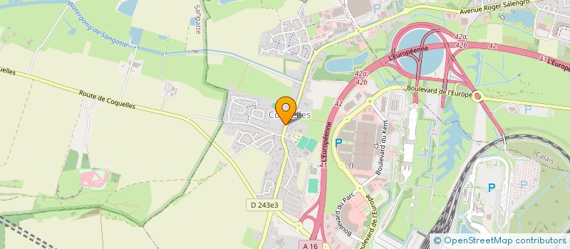 localisation de l'entreprise M.C.M.H  COQUELLES