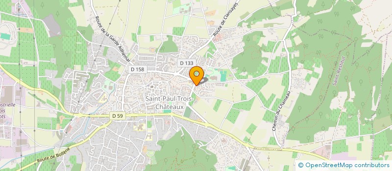 localisation de l'entreprise M.C.M SUD EST à SAINT-PAUL-TROIS-CHATEAUX