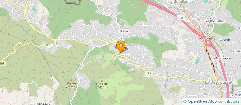 localisation de l'entreprise M C M V  PEYPIN