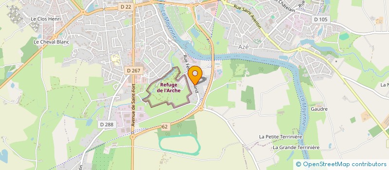 localisation de l'entreprise M.C. MEIGNAN  CHATEAU-GONTIER-SUR-MAYENNE