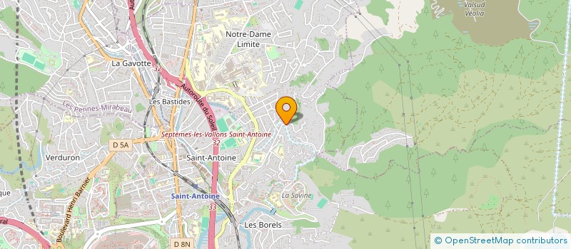localisation de l'entreprise M.C. MONTAGE ET CLIMATISATION à MARSEILLE 15