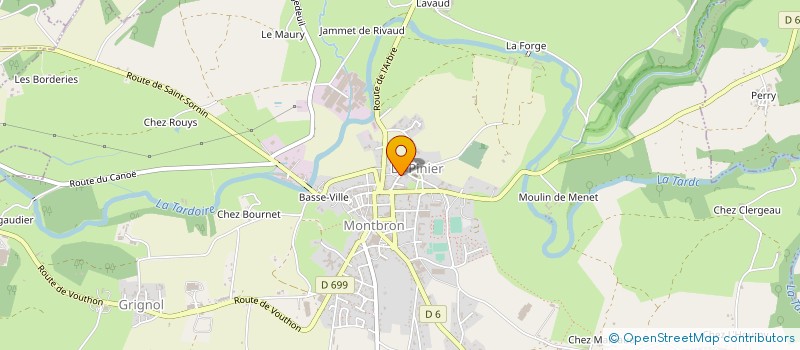 localisation de l'entreprise M-C MULTISERVICES à MONTBRON