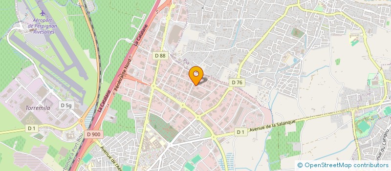 localisation de l'entreprise M.C.N à PERPIGNAN