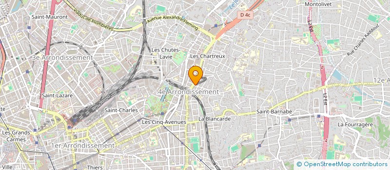 localisation de l'entreprise M C O B à MARSEILLE