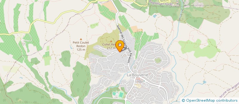 localisation de l'entreprise M C O DIFFUSION à ROQUEBRUNE-SUR-ARGENS