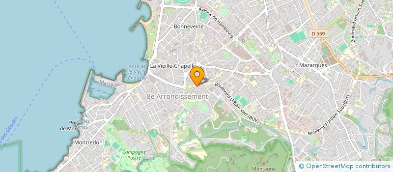 localisation de l'entreprise M C P à MARSEILLE