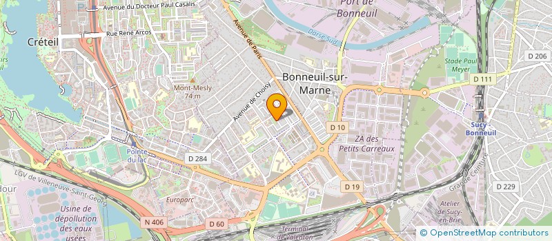localisation de l'entreprise M C P DIRECT à BONNEUIL-SUR-MARNE