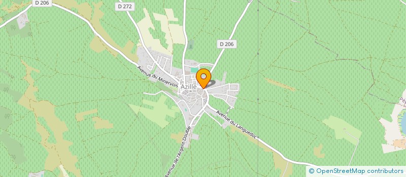 localisation de l'entreprise M.C.P.G.  AZILLE