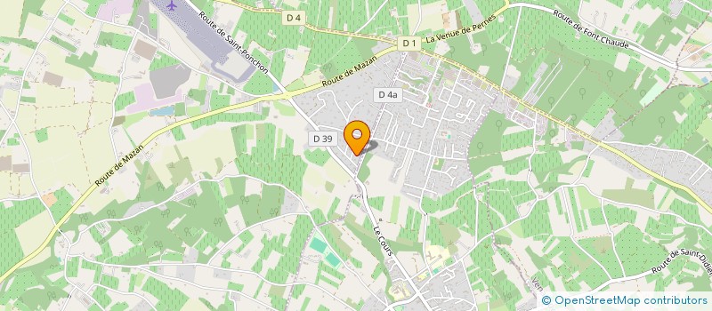 localisation de l'entreprise M.C.P.R à PERNES LES FONTAINES