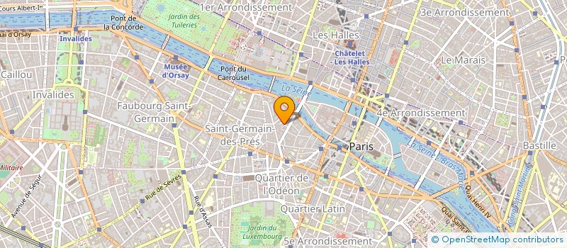 localisation de l'entreprise M C PRESSE  PARIS