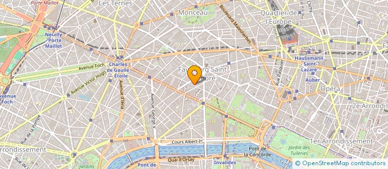 localisation de l'entreprise M.C.R  PARIS