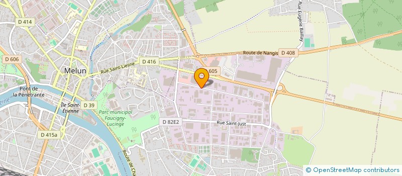 localisation de l'entreprise M.C.R.DIFFUSION à VAUX-LE-PENIL