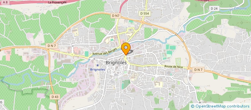 localisation de l'entreprise M C RELOAD à BRIGNOLES