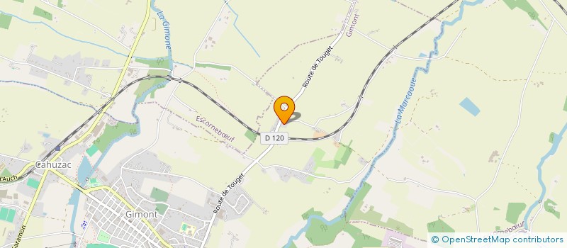 localisation de l'entreprise M.C.RENOV  GIMONT