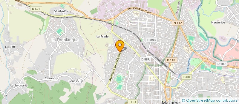 localisation de l'entreprise M C S à AUSSILLON