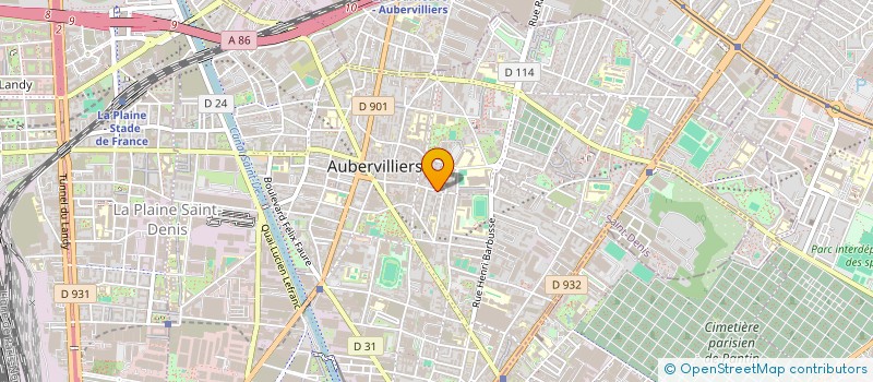 localisation de l'entreprise M.C.S à LE VESINET