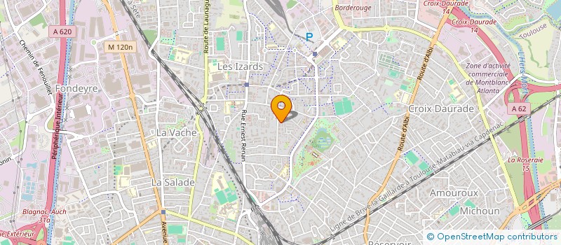localisation de l'entreprise M.C.S.A. à TOULOUSE