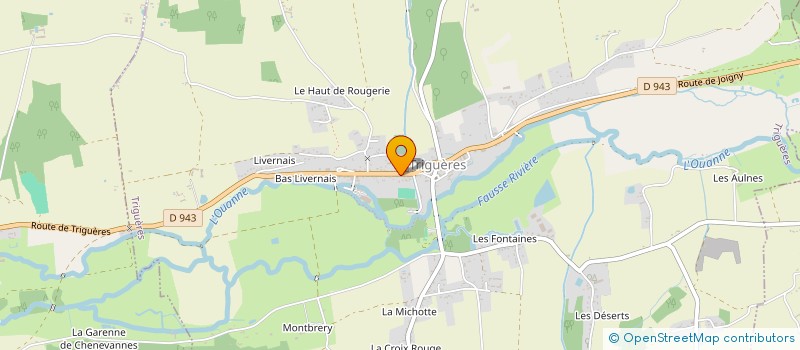 localisation de l'entreprise M.C.S.D. à TRIGUERES