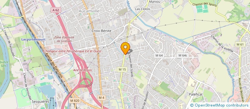 localisation de l'entreprise M & C SAVEURS à TOULOUSE