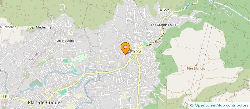 localisation de l'entreprise M.C. SUD  ALLAUCH