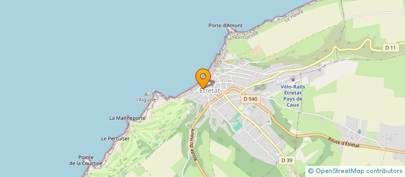 localisation de l'entreprise M.C.T. INVEST  ETRETAT