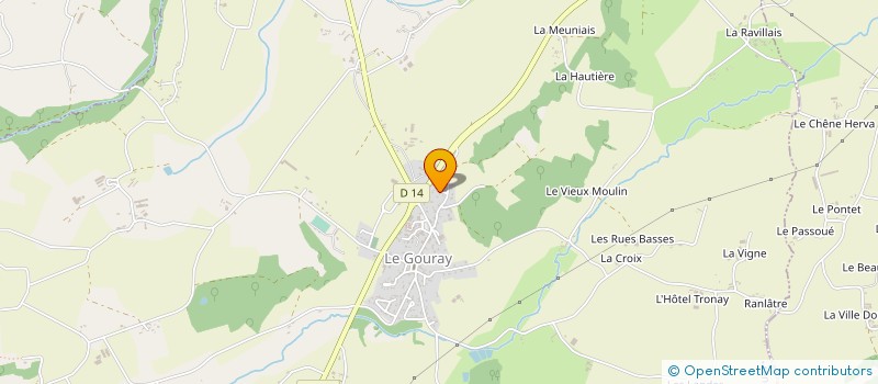 localisation de l'entreprise M.C.T.P. à LE MENE