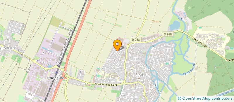 localisation de l'entreprise M.C.T. SARL  ERSTEIN