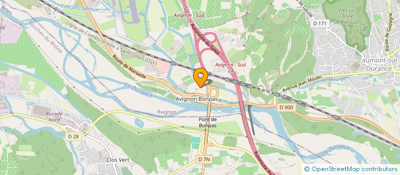 localisation de l'entreprise M.C. TAXI  AVIGNON