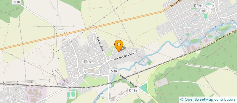 localisation de l'entreprise M.C.V. RENOVATION  PITRES