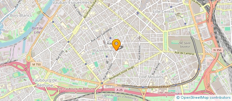 localisation de l'entreprise M CAPITAL VENTURE à LILLE
