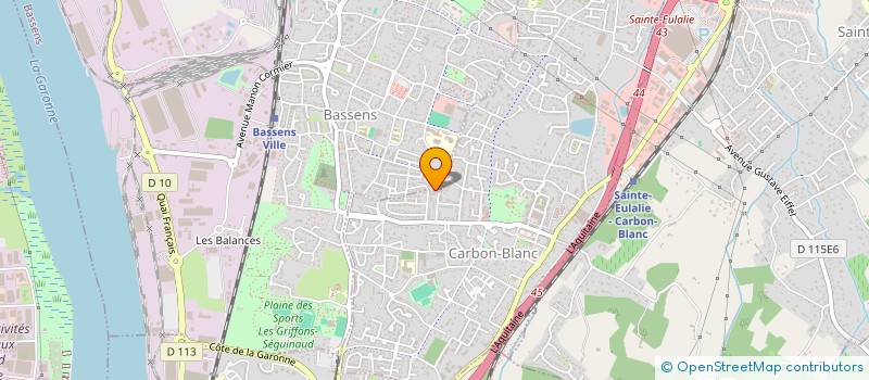 localisation de l'entreprise M.CASTRO  BASSENS