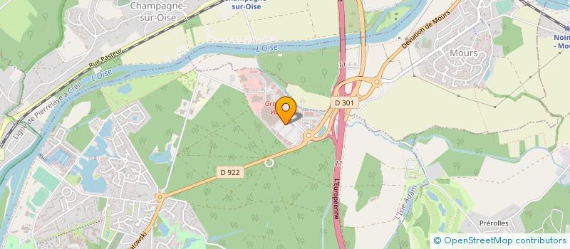 localisation de l'entreprise M'CHADAL à L'ISLE ADAM