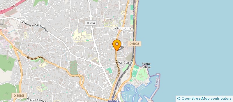 localisation de l'entreprise M'CHAIGUI DECOR  ANTIBES