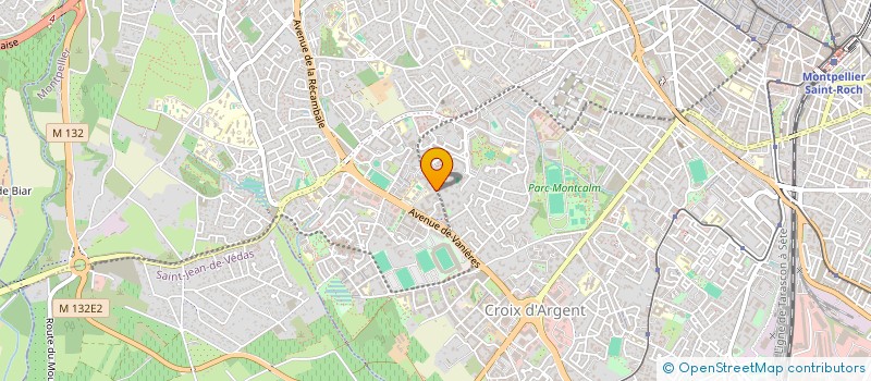 localisation de l'entreprise M CHAUFFAGE  MONTPELLIER